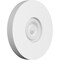Ekena Millwork Standard Grayson Bullseye Rosette with Square Edge, 8"W x 8"H x 1"P ROSP080X080X100GRY02 - alternate 1
